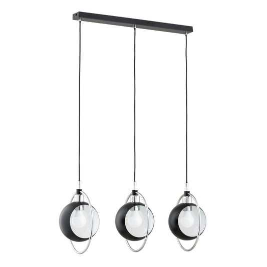 PENDANT LAMP ALFA OLIMPIA Black 3 x E27