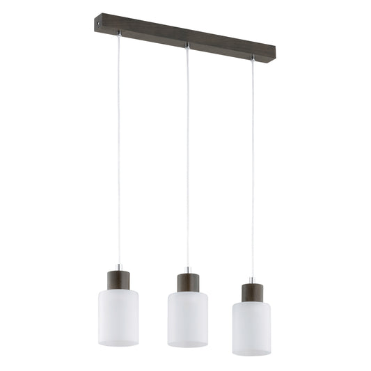 PENDANT LAMP ALFA EVIC RETRO  Wooden 3 x E27