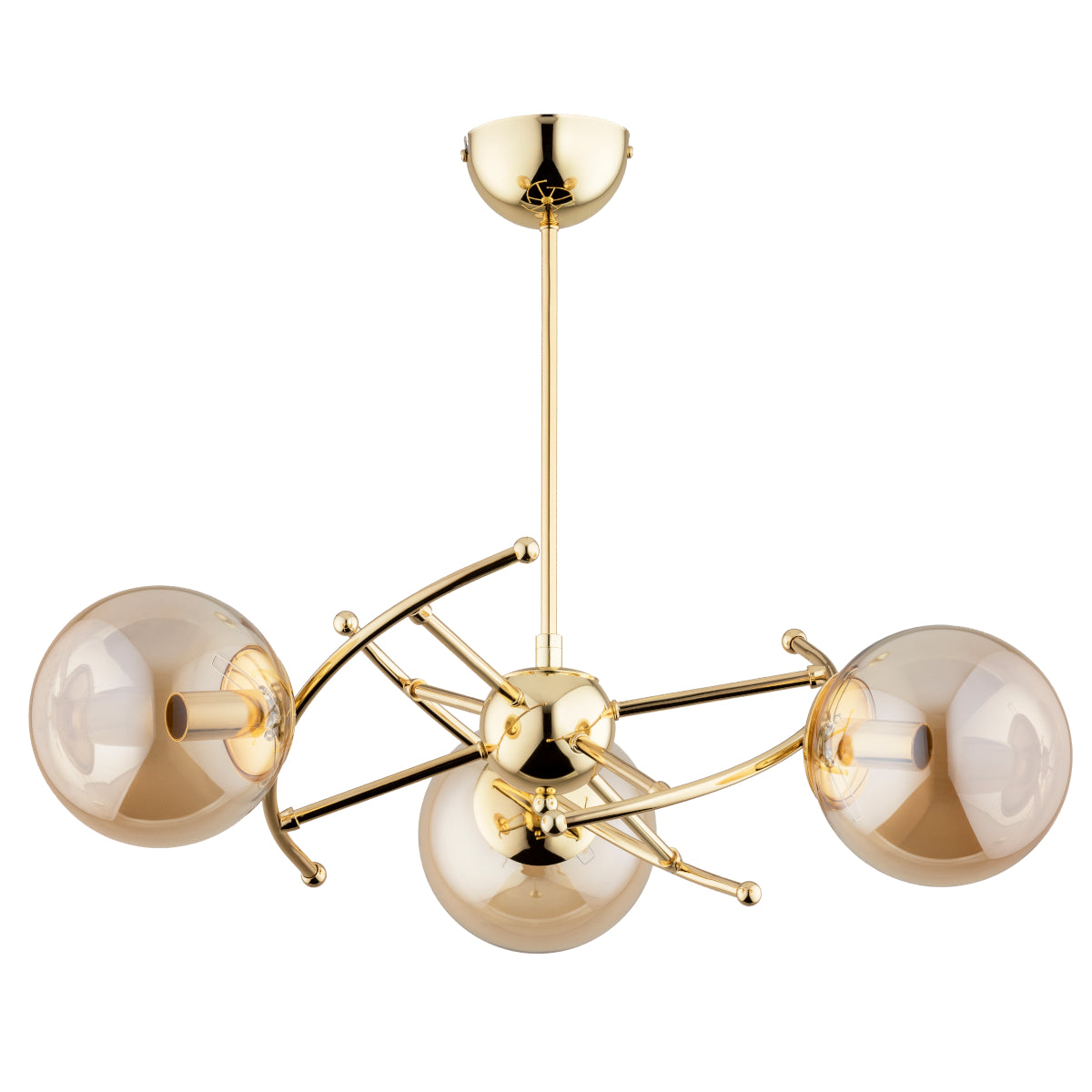 CEILING LAMP ALFA KOSMITO Gold 3 x E14