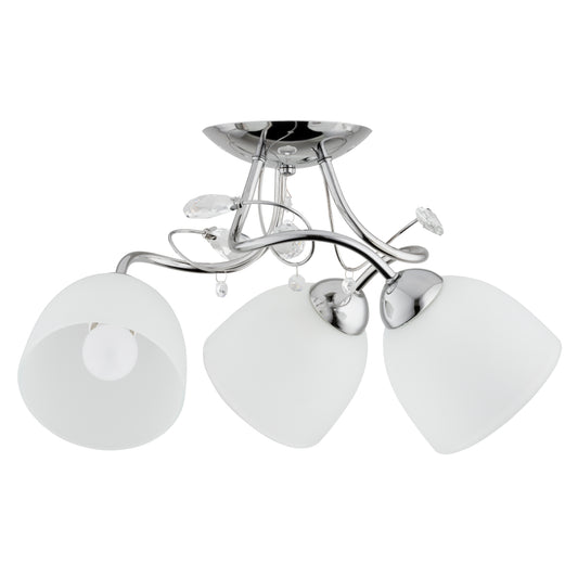 CEILING LAMP ALFA LIVIA PRO BIS Chrome 3 x E27