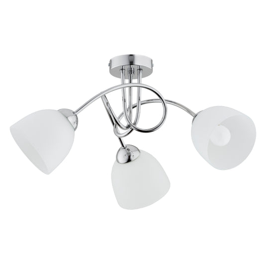 CEILING LAMP ALFA TECTUS DUO Chrome 3 x E27