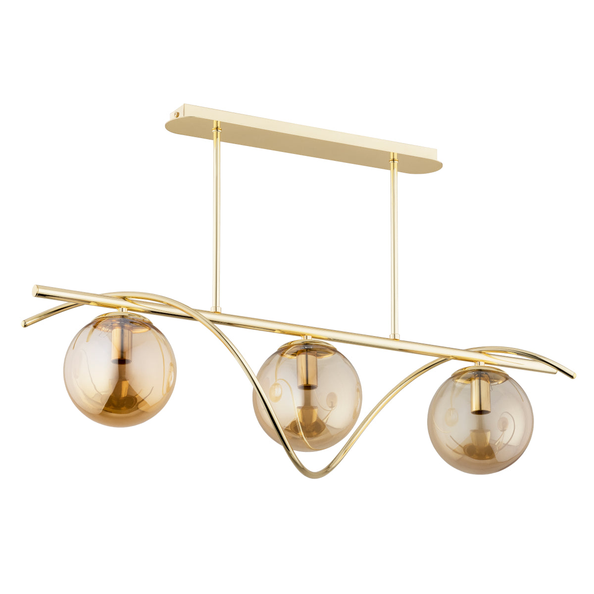 CEILING LAMP ALFA VARNA Gold 3 x E14