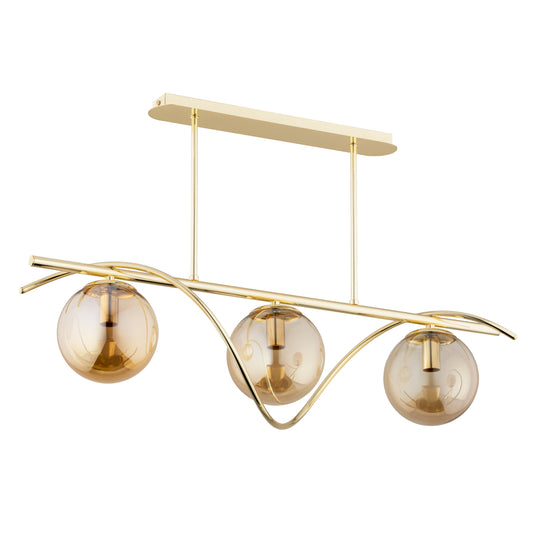 CEILING LAMP ALFA VARNA Gold 3 x E14