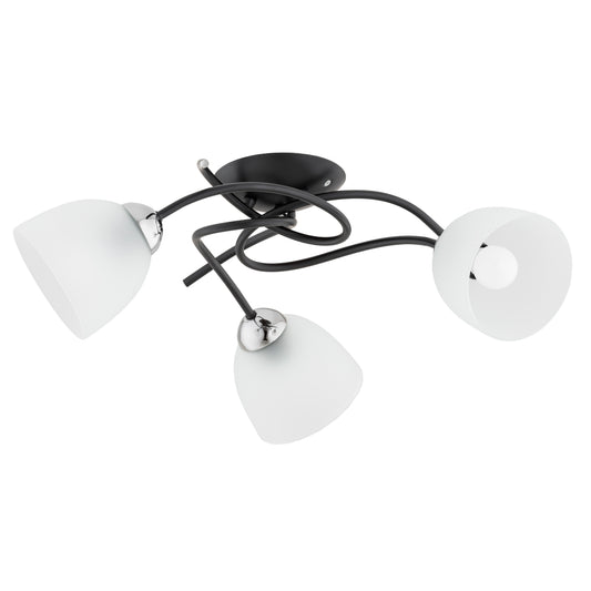 CEILING LAMP ALFA VERWIL Black 3 x E27