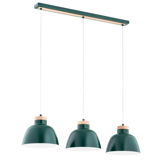 PENDANT LAMP ALFA LORIEN Green 3 x E27