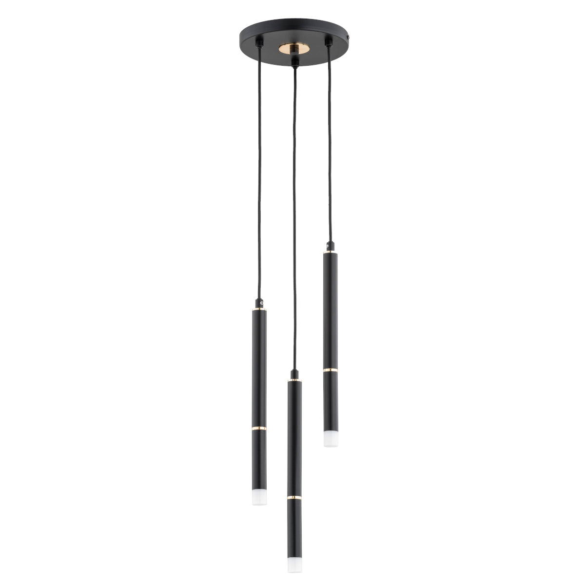 PENDANT LAMP ALFA DERANY Black & Gold 3 x G9