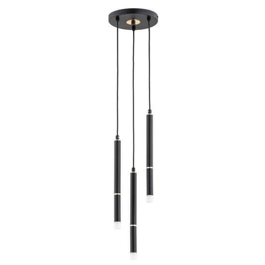 PENDANT LAMP ALFA DERANY Black & Gold 3 x G9