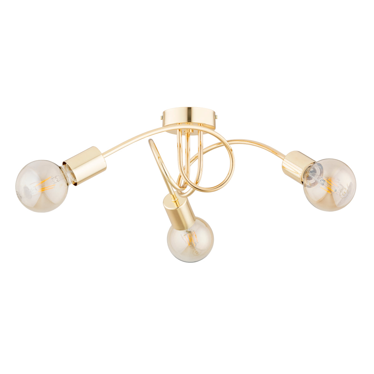 CEILING LAMP ALFA FARTA Gold 3 x E27