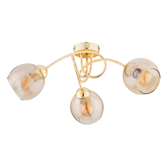 CEILING LAMP ALFA SEYLA Gold 3 x E27