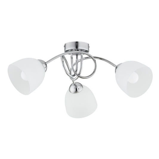 CEILING LAMP ALFA SEYLA Chrome 3 x E27