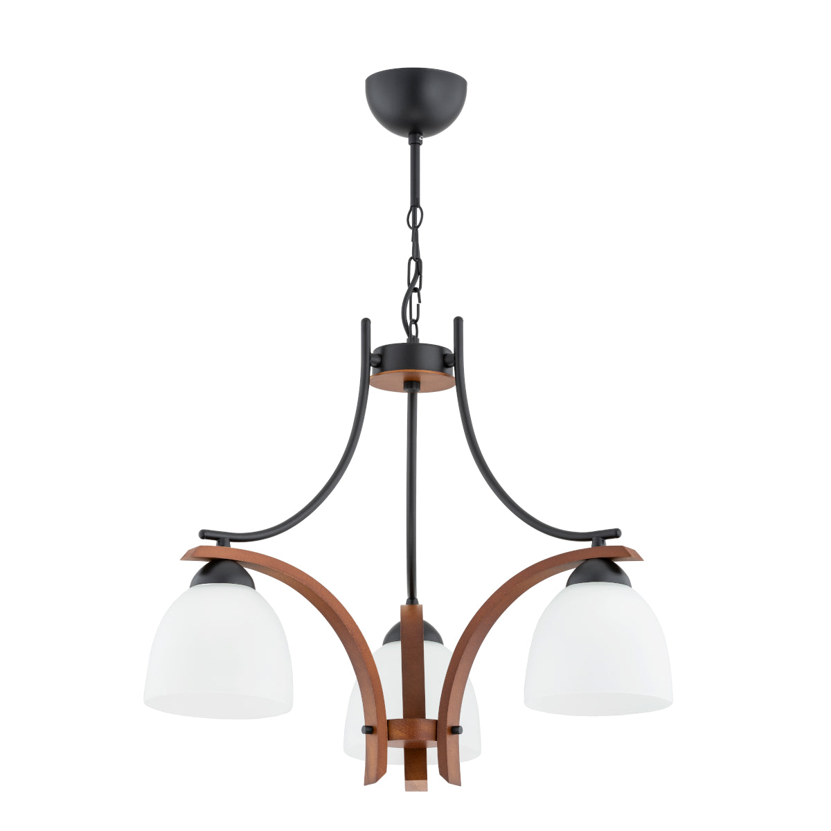 CHANDELIER ALFA BAFIA 3 x E27  Wooden