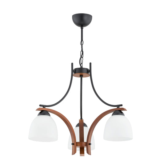 CHANDELIER ALFA BAFIA 3 x E27  Wooden