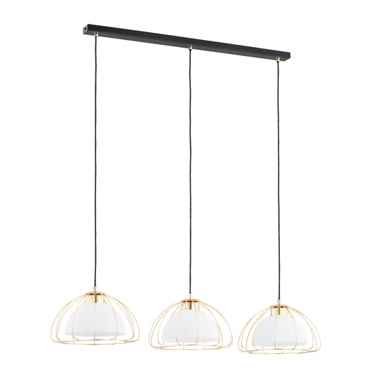 PENDANT LAMP ALFA NERSY Black & Gold 3 x E27