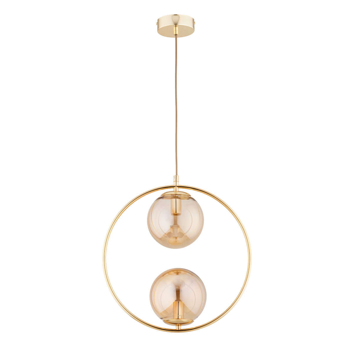 PENDANT LAMP ALFA ADINO 10 Gold 2 x E14