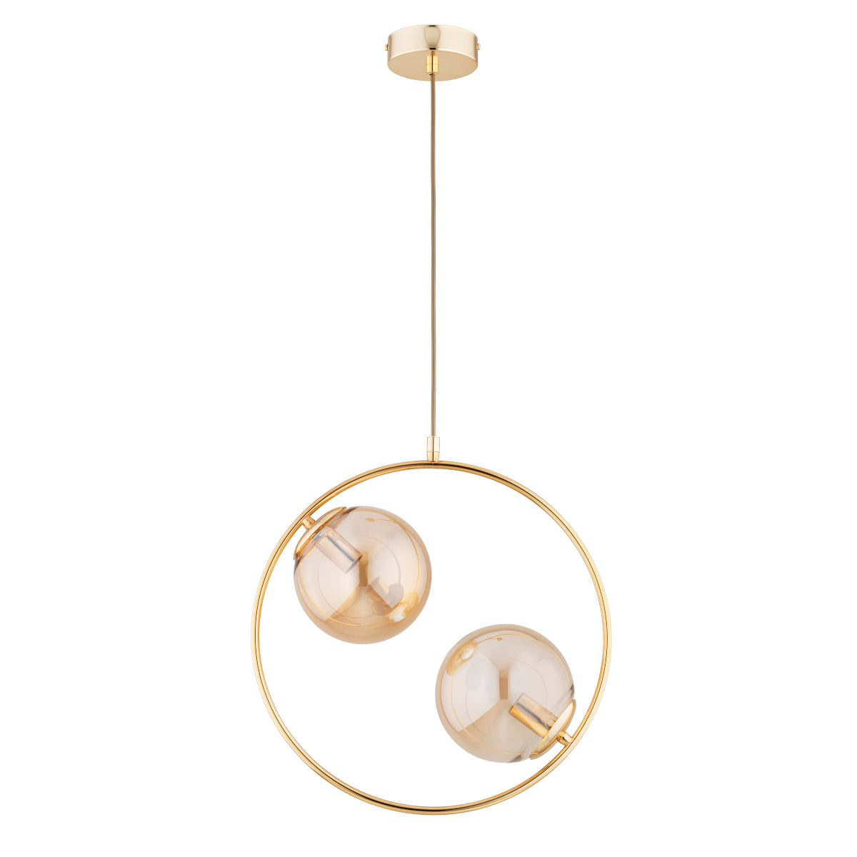 PENDANT LAMP ALFA ADINO S 10 Gold 2 x E14