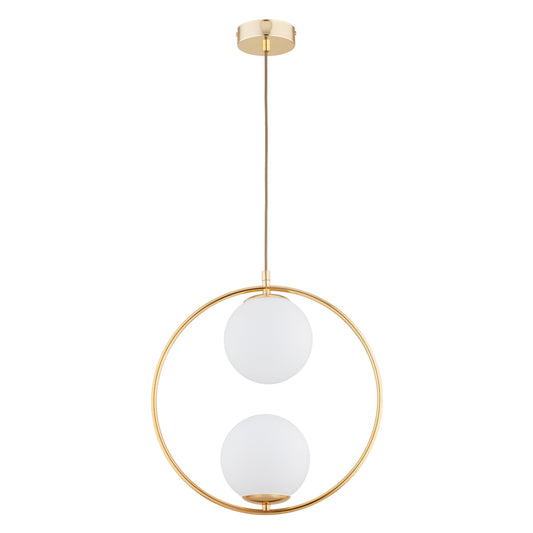 PENDANT LAMP ALFA AVIA 10 Gold 2 x E14