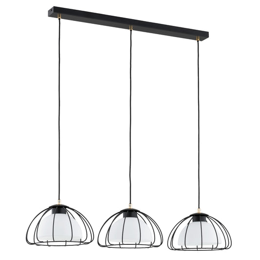 PENDANT LAMP ALFA NERSY Black & White 3 x E27