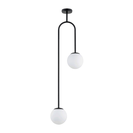 CEILING LAMP ALFA VECTOR Black 2 x E14