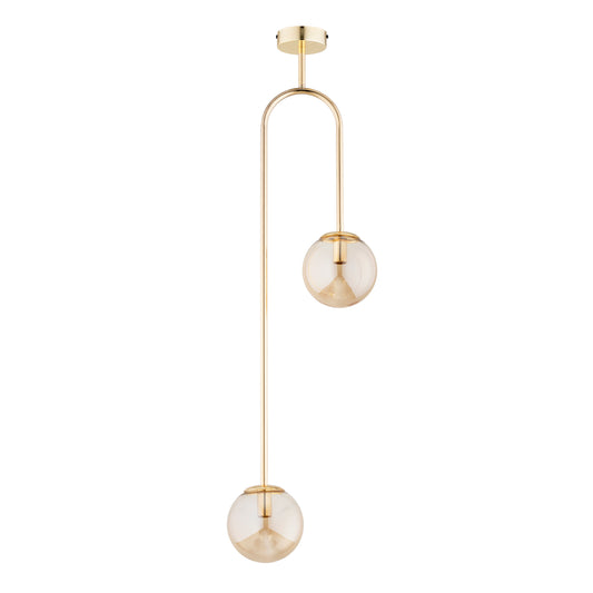 CEILING LAMP ALFA VECTOR Gold 2 x E14