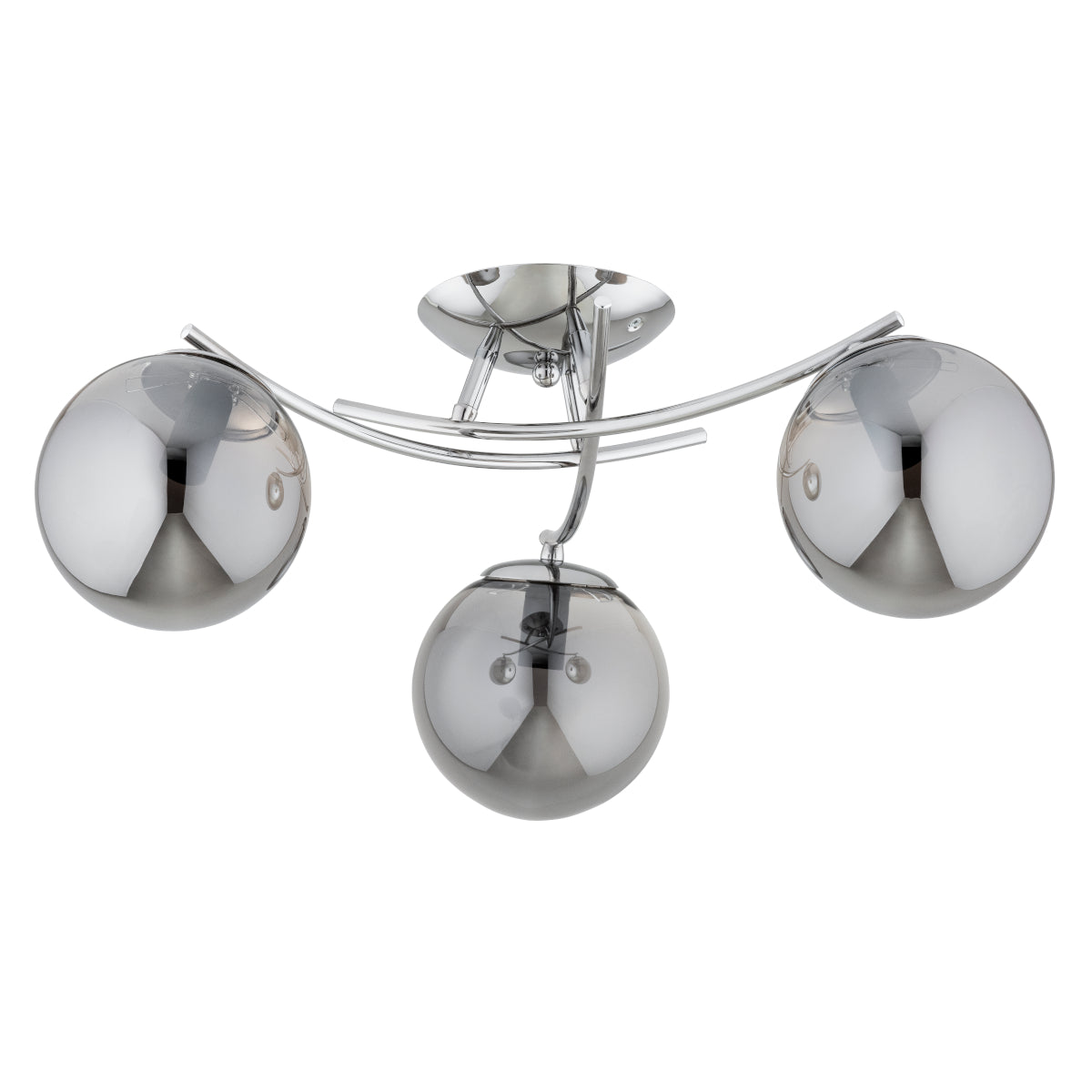 CEILING LAMP ALFA SAVI Chrome 3 x E14