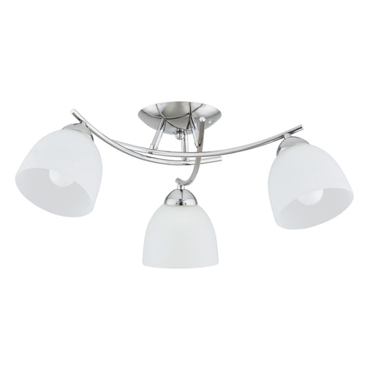 CEILING LAMP ALFA SEVA Chrome 3 x E27