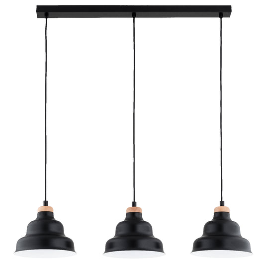 PENDANT LAMP ALFA BAÅWANEK SMALL Black 3 x E27