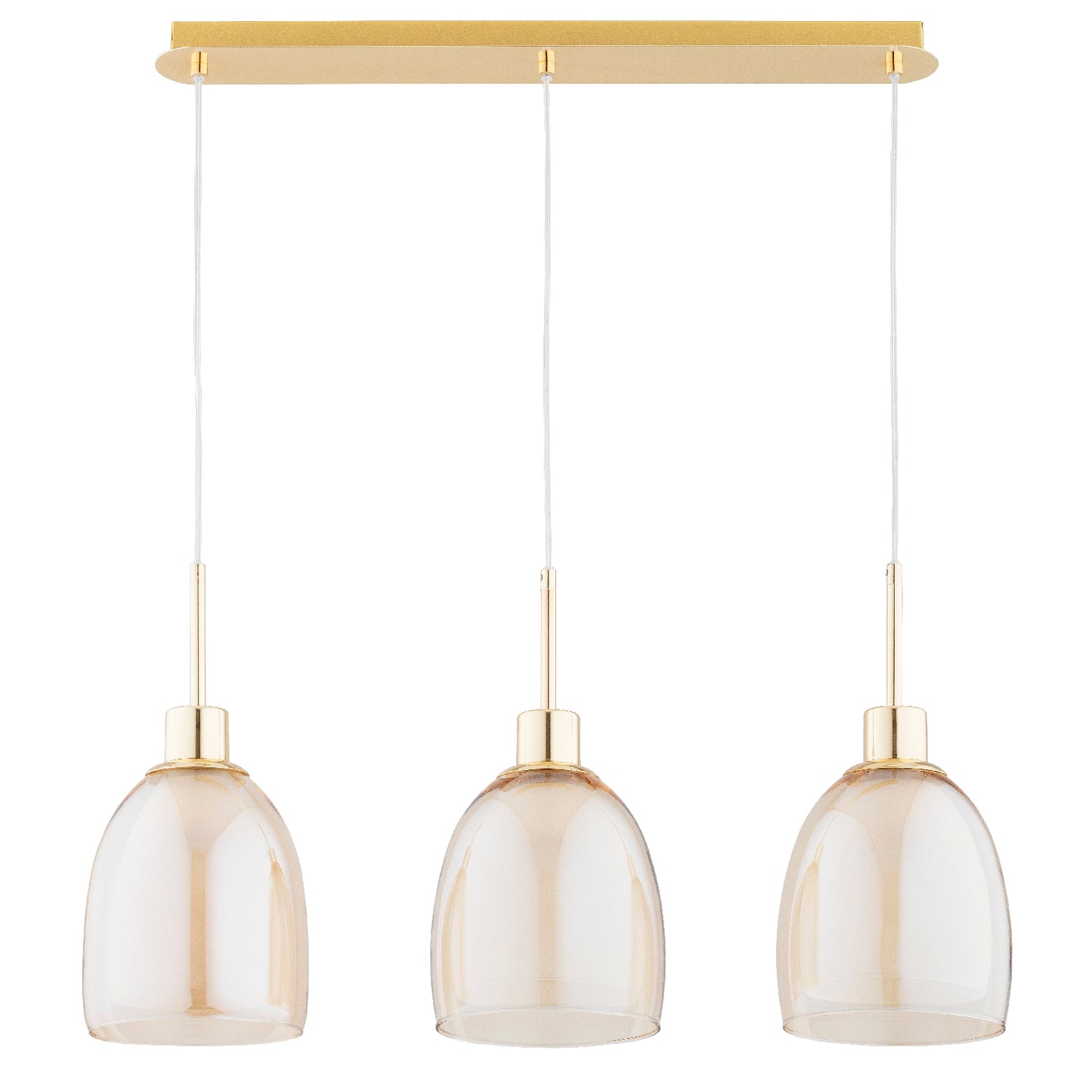 PENDANT LAMP ALFA DERSEL Gold 3 x E27