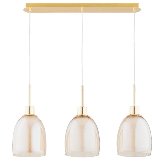 PENDANT LAMP ALFA DERSEL Gold 3 x E27