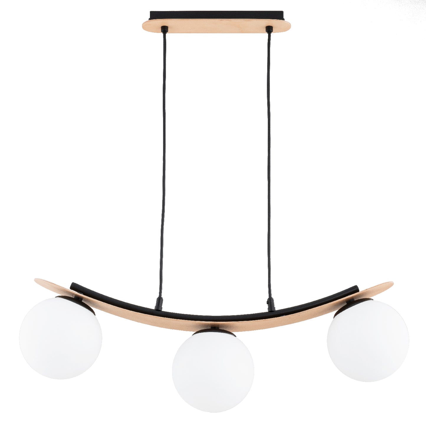 PENDANT LAMP ALFA NAIRA MI x   Wooden 3 x E14