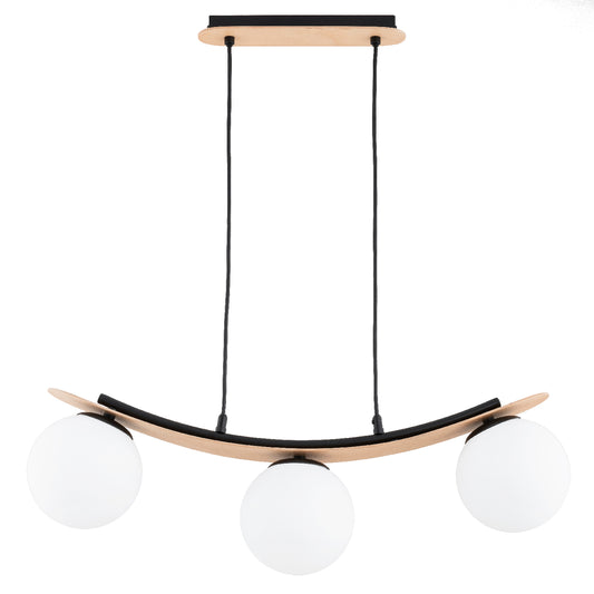 PENDANT LAMP ALFA NAIRA MI x   Wooden 3 x E14