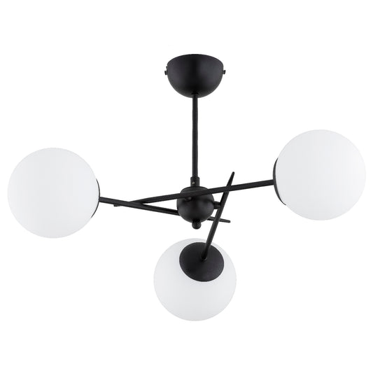 CEILING LAMP ALFA PRIMERY Black & White 3 x E14