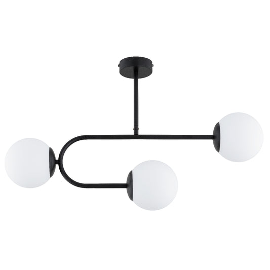 CEILING LAMP ALFA STELLAR Black & White 3 x E14