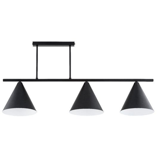 CEILING LAMP ALFA TORUS Black 3 x E27