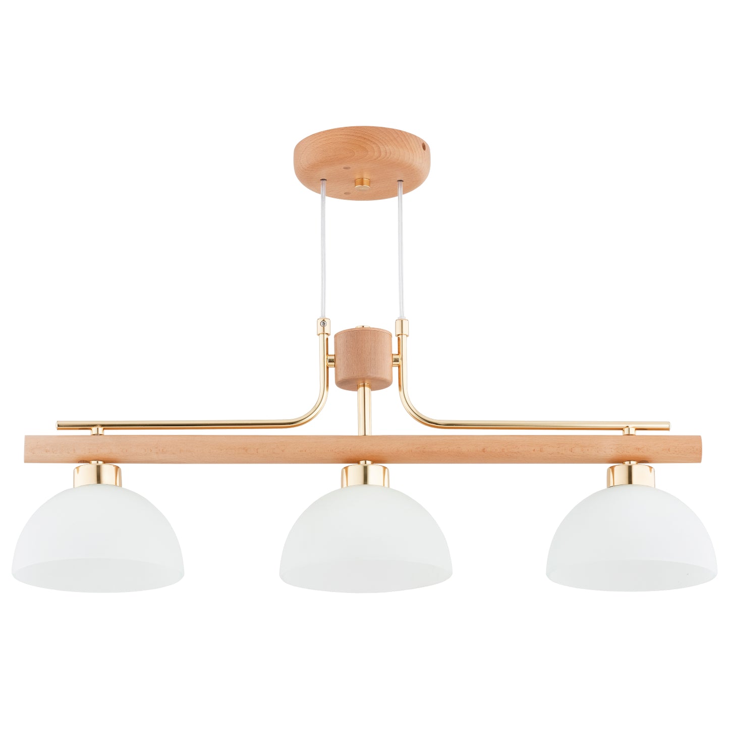PENDANT LAMP ALFA LESSI  Wooden 3 x E27