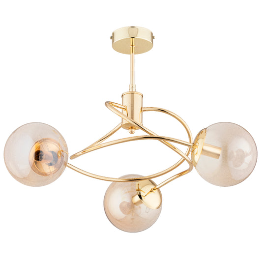 CEILING LAMP ALFA TOSCA Gold 3 x E14