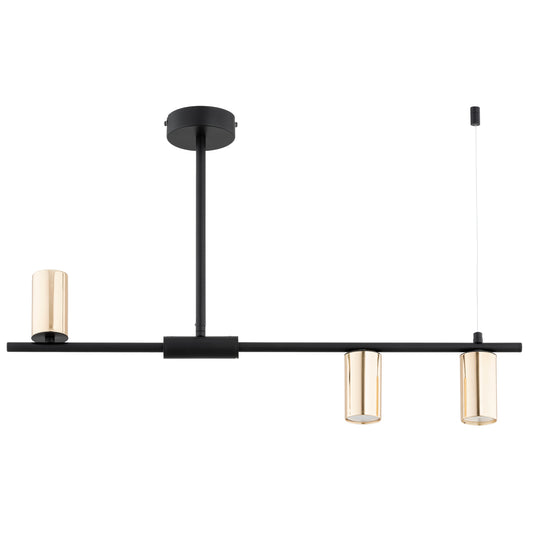CEILING LAMP ALFA URANOS Black 5 x GU10