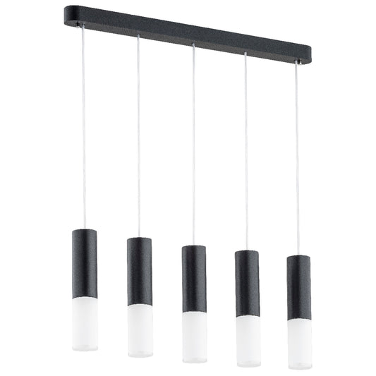 PENDANT LAMP ALFA ELIOT Black & White 5 x E14