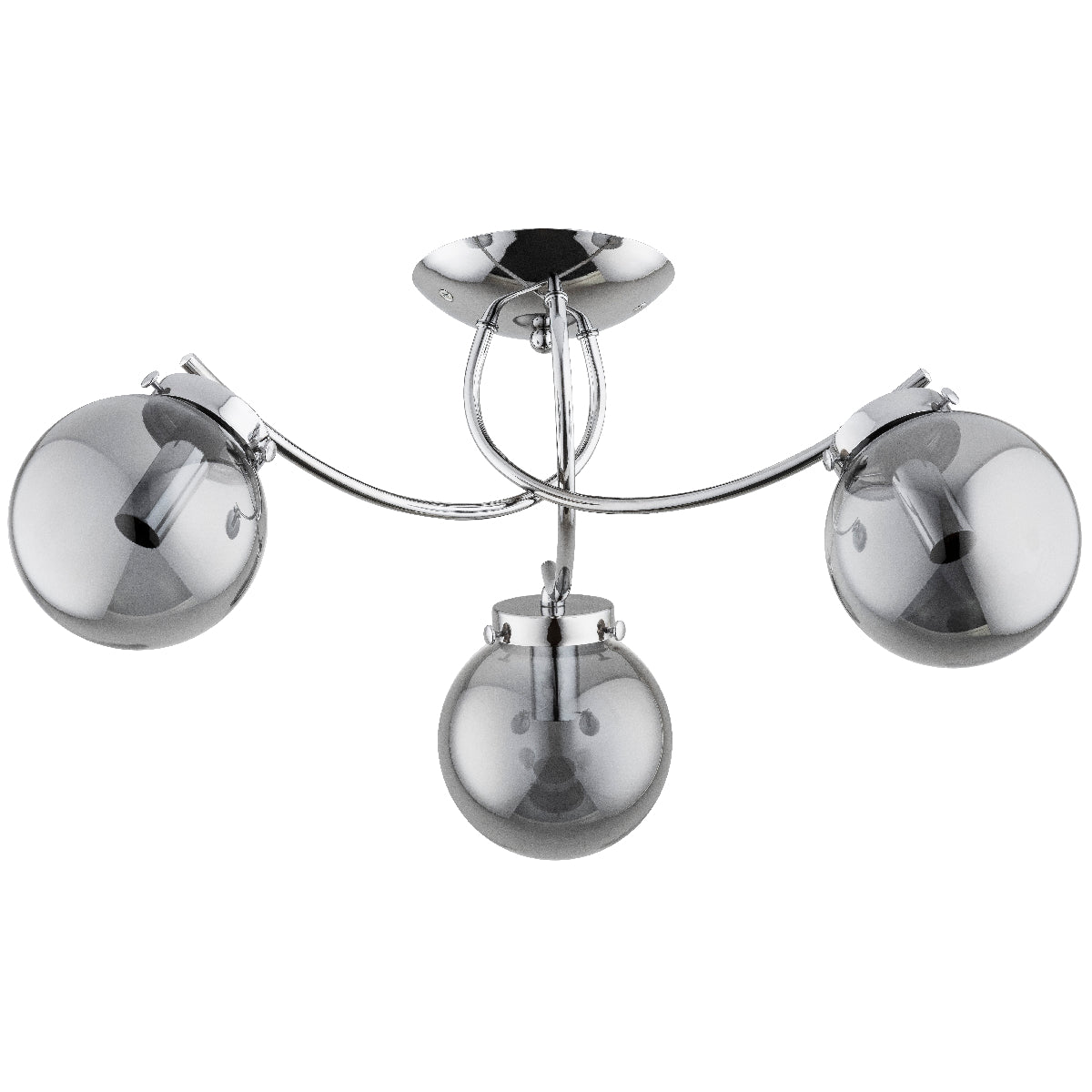 CEILING LAMP ALFA LUCIE Chrome 3 x E14