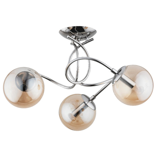 CEILING LAMP ALFA ROTER Chrome 3 x E14