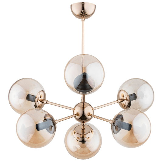 CEILING LAMP ALFA SANDY Gold 6 x E14