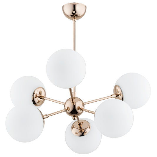 CEILING LAMP ALFA SANDY Gold 6 x E14