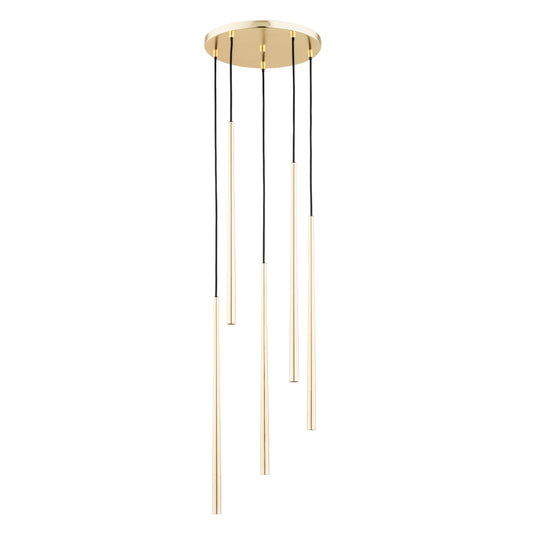 PENDANT LAMP ALFA CARMEN Gold 5 x G9 LED