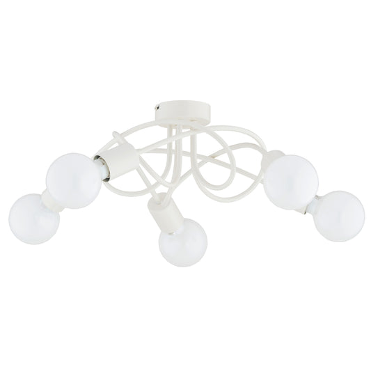 CEILING LAMP ALFA BOSTON CREAM 5 x E27