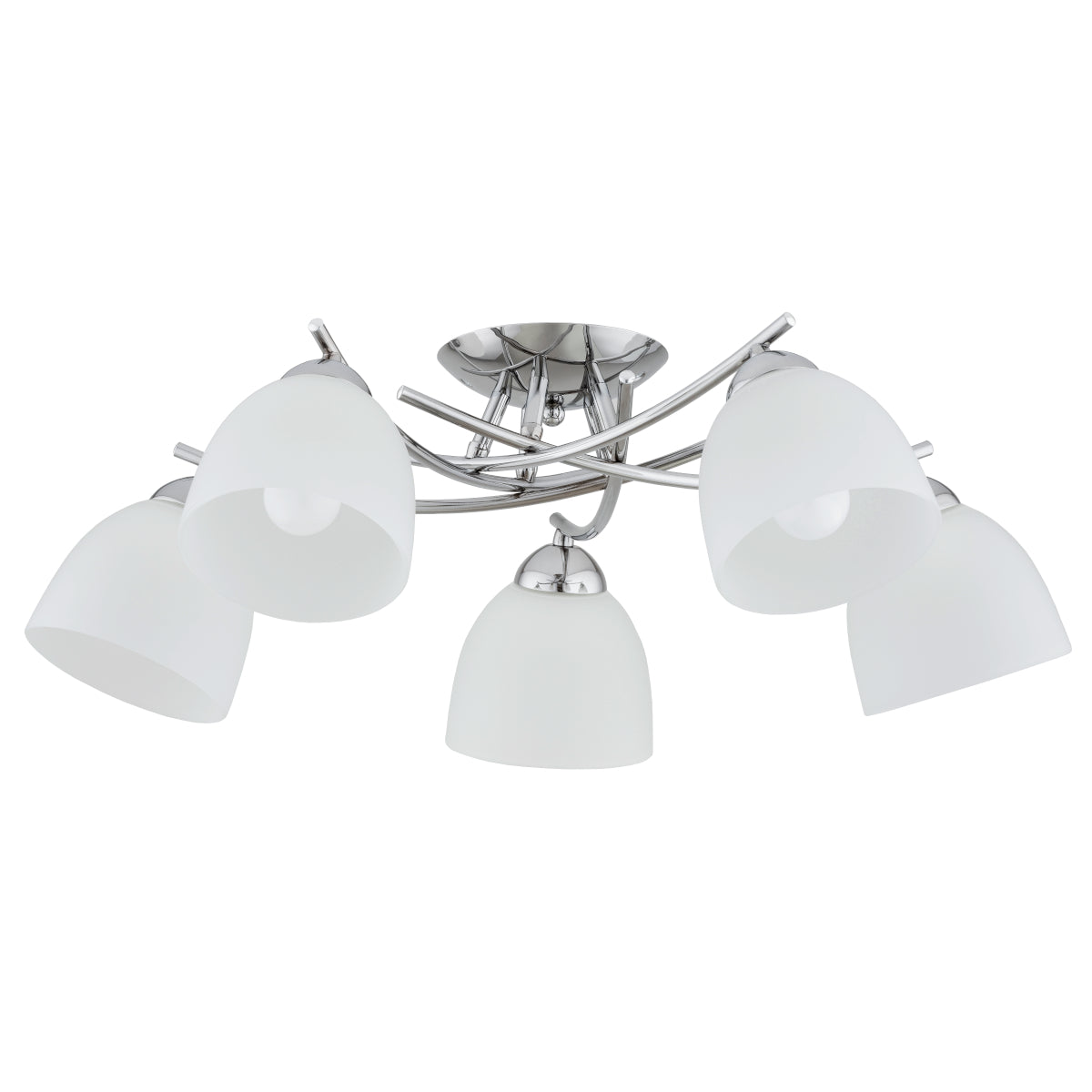 CEILING LAMP ALFA SEVA Chrome 5 x E27