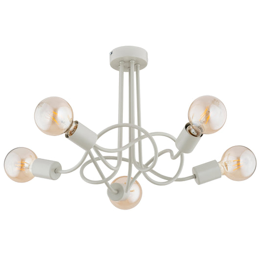 CEILING LAMP ALFA WINGO Grey 5 x E27