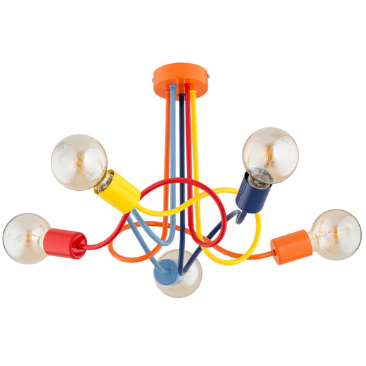 CEILING LAMP ALFA WINGO MultiColour 5 x E27