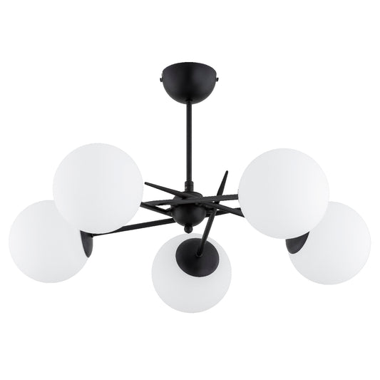 CEILING LAMP ALFA PRIMERY Black & White 5 x E14