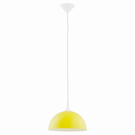 PENDANT LAMP ALFA ALBERT YELLOW 1 x E27