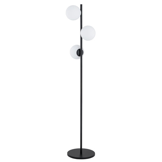 FLOOR LAMP ALFA MALAGA Black & White 3 x E14