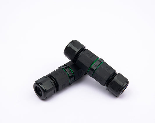 Inline Cable Connector | IP68 Waterproof | Quick‑Lever Terminals